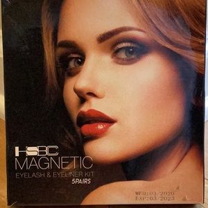 HSBC Magnetic eyelashes only.  5 pair never used. Glue not included.